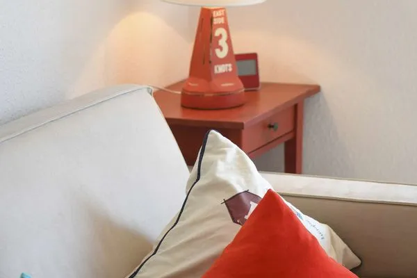 Wohnzimmer Haus Ebbe und Flut Ferienwohnung Leegwater