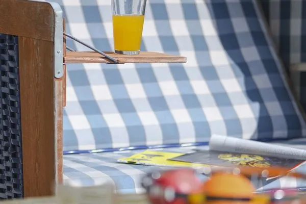 Dekoratives Detail Haus Ebbe und Flut Ferienwohnung Leegwater