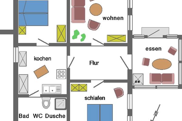  Am Wald  - Grundriss