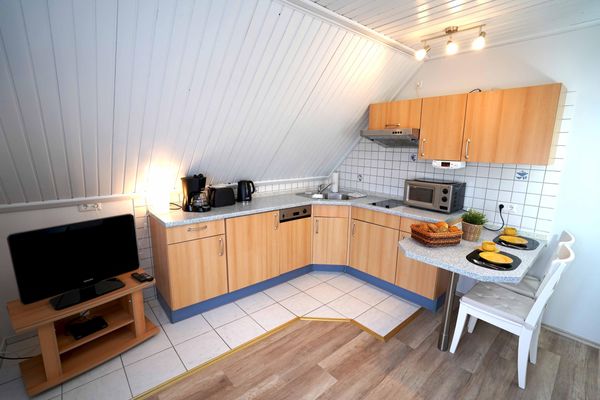  Ferienwohnung Langeoog Hartward - Küche / Küchenzeile