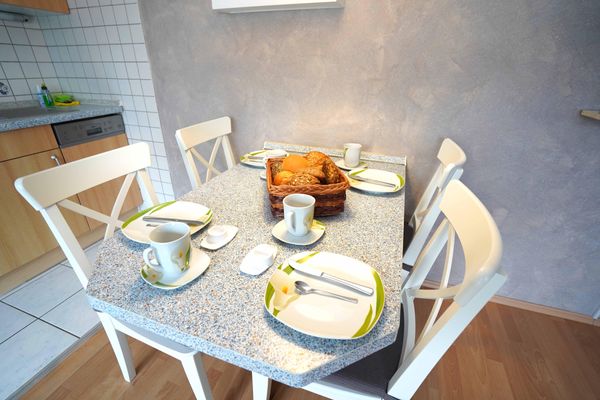  Ferienwohnung Norderney Hartward - Küche / Küchenzeile