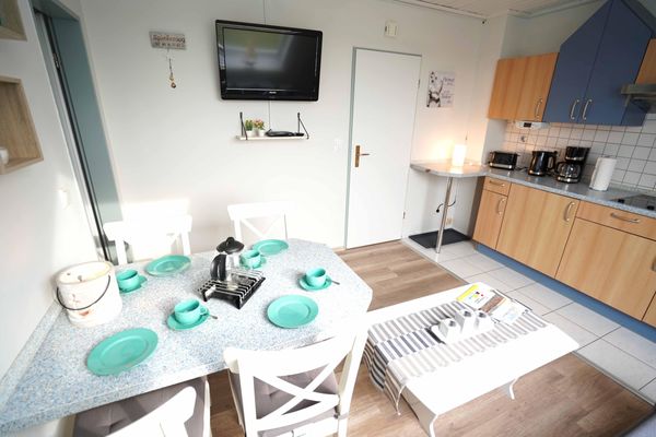  Ferienwohnung Spiekeroog in Harteward Hartward - Wohnzimmer