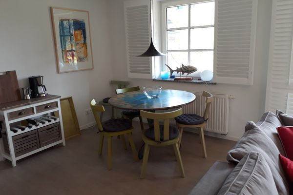  App. Auerhahn im "Schmugglerhus" Wieck - Küche / Küchenzeile