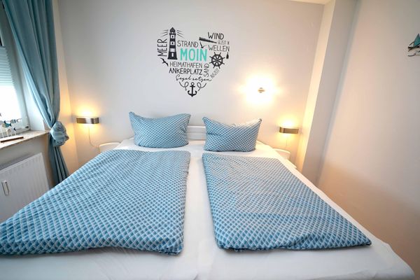  Ferienwohnung Baltrum in Hartward Hartward - Schlafzimmer