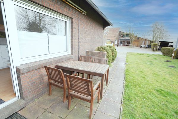  Ferienwohnung Baltrum in Hartward Hartward - Terrasse