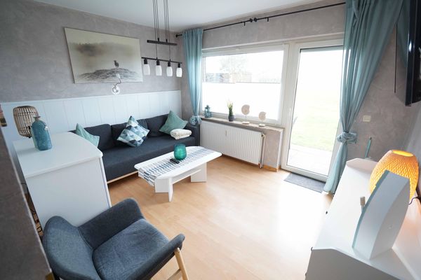  Ferienwohnung Baltrum in Hartward Hartward - Wohnzimmer