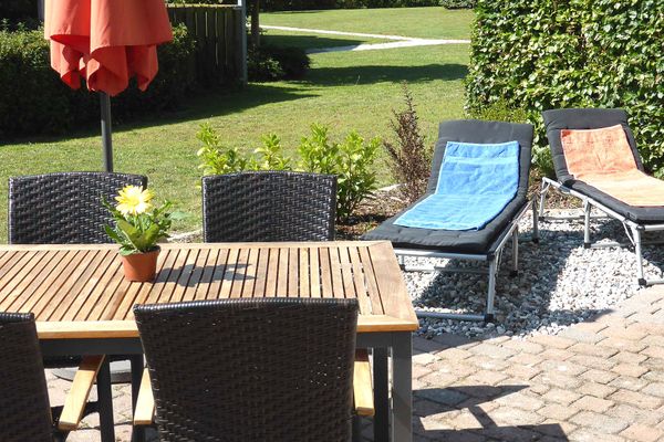 Boddenparadies - Baltija Wieck - Terrasse