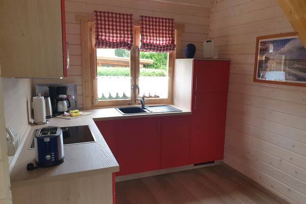  Blockhaus - de lüt holt hus  - Küche / Küchenzeile