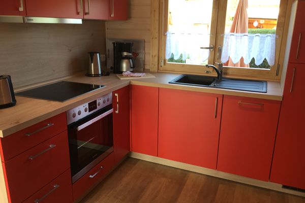  Blockhaus - de lüt holt hus  - Küche / Küchenzeile