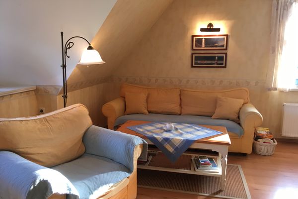  Ferienwohnung zur Brake Wieck - Wohnzimmer