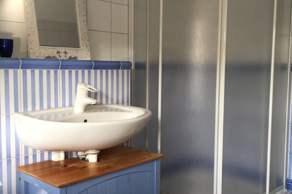  Ferienwohnung zur Brake Wieck - Badezimmer