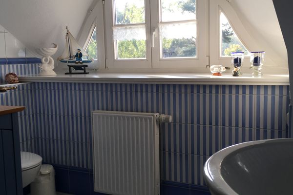  Ferienwohnung zur Brake Wieck - Badezimmer