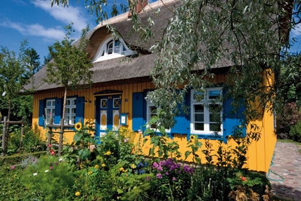  Ferienwohnung zur Brake Wieck - Fassade / Eingang