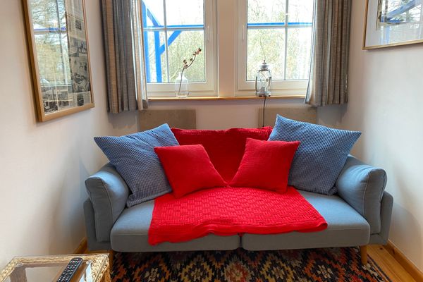  Ferienhaus Bredow Prerow - Wohnzimmer