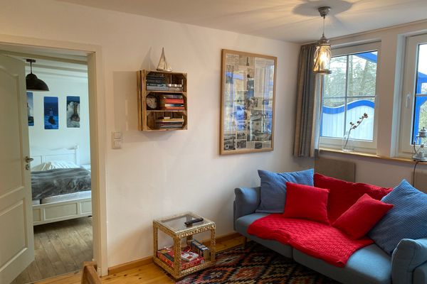  Ferienhaus Bredow Prerow - Wohnzimmer