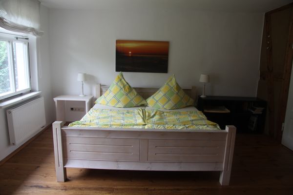  Ferienhaus an der Goldschmiede Wieck - Schlafzimmer