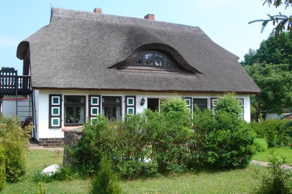  Ferienhaus an der Goldschmiede Wieck - Fassade / Eingang