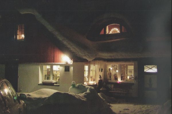 Pension Martens - Gaubenwohnung Wieck - Fassade / Eingang