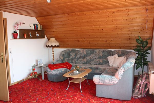  Große Fewo 1  - Wohnzimmer