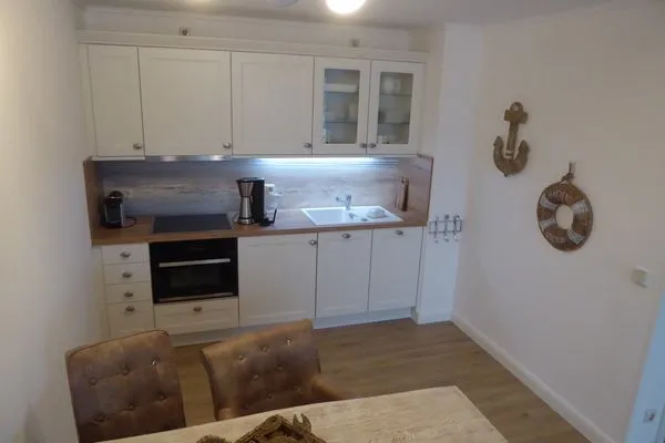 offene Küchenzeile Residenz am Strand Wohnung 2-36