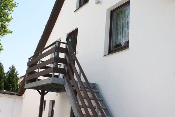  Kleine Fewo 2  - Fassade / Eingang