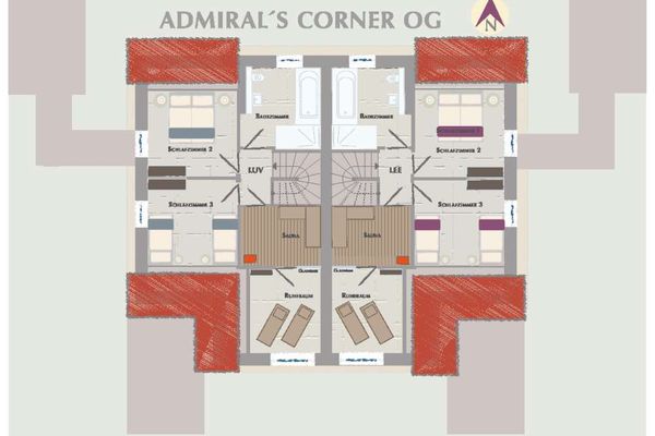  Admiral's Corner Lee Wieck - Grundriss