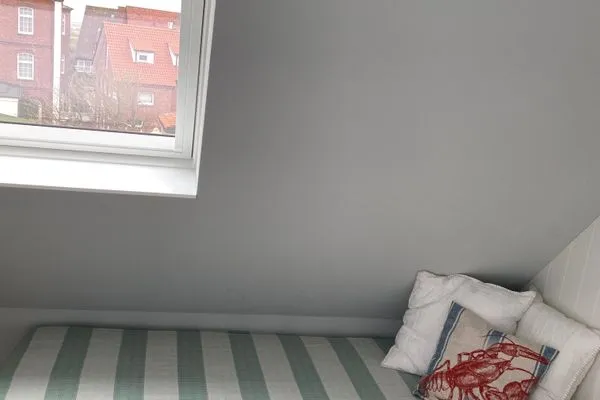 Schlafzimmer Töwerhus Ferienwohnung Hummer