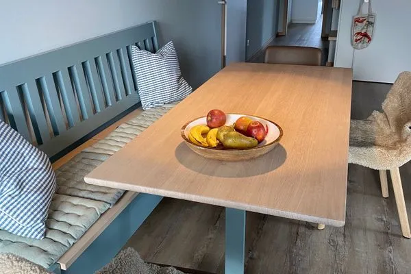 Essbereich Töwerhus Ferienwohnung Hummer