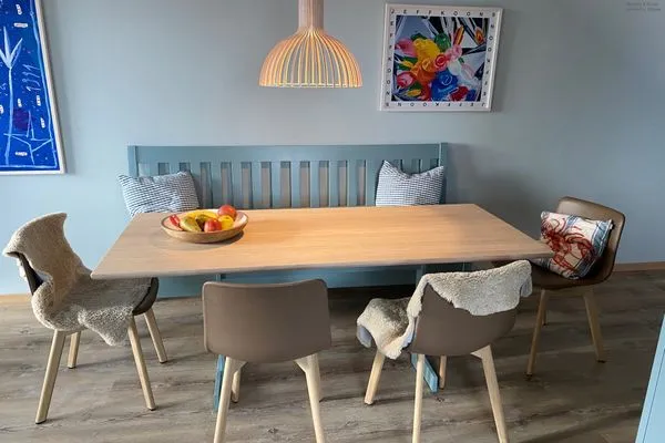 Essbereich Töwerhus Ferienwohnung Hummer