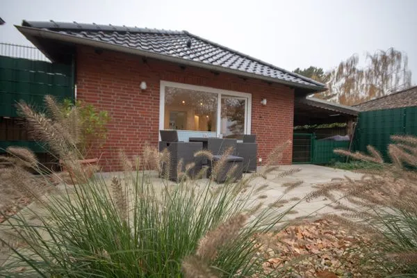  Haus Seestern Stickenbüttel - Gartenblick