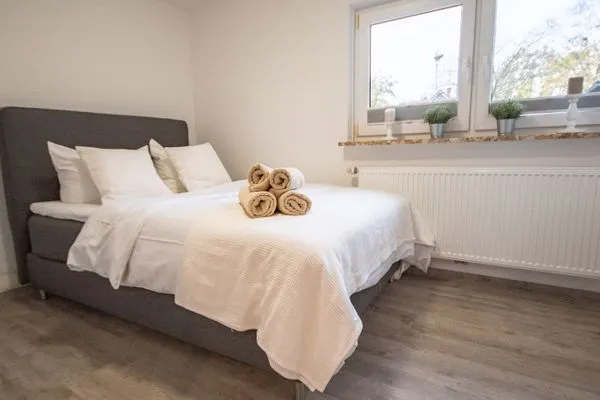  Haus Seestern Stickenbüttel - Schlafzimmer