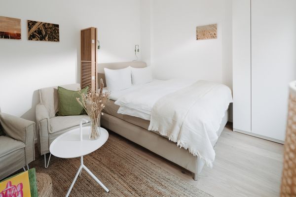 Villa Fresena Bude 3 Norderney-Stadt - Bett