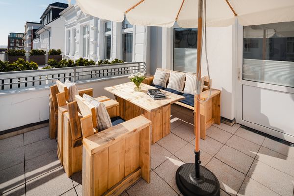 Villa Fresena Bude 6  - Balkon