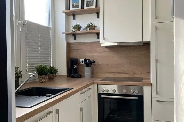 Küche / Küchenzeile Haus am Park Ferienwohnung 1