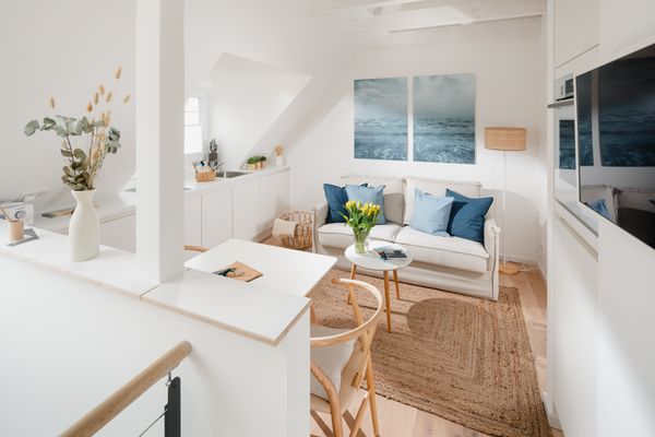 Haus Salz und Sand Lüttje Tide Norderney-Stadt - Wohnzimmer