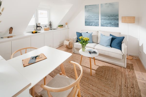 Haus Salz und Sand Lüttje Tide Norderney-Stadt - Wohnzimmer