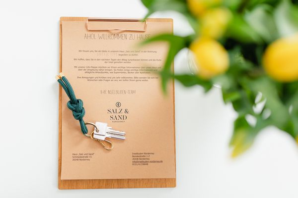 Haus Salz und Sand Lüttje Tide Norderney-Stadt - Dekoratives Detail