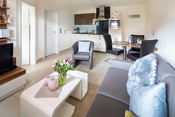  SeaSide Norderney-Siedlung - Wohnzimmer