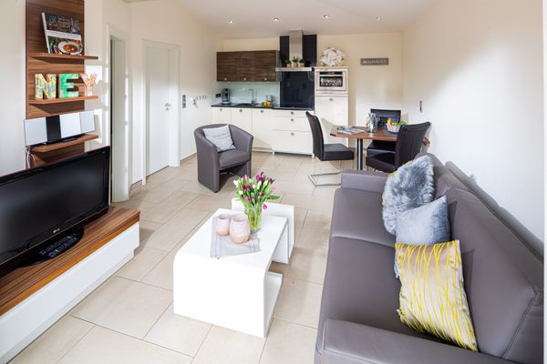  SeaSide Norderney-Siedlung - Wohnzimmer