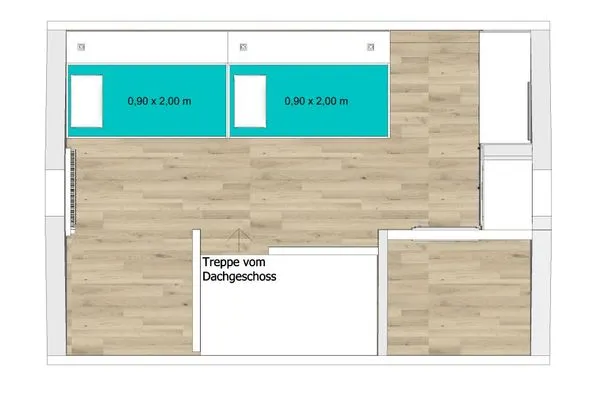 Grundriss Haus am Dorfbrunnen Ferienwohnung Meer