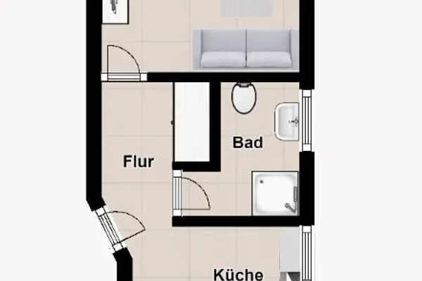 Grundriss Haus Seeluft Ferienwohnung 37