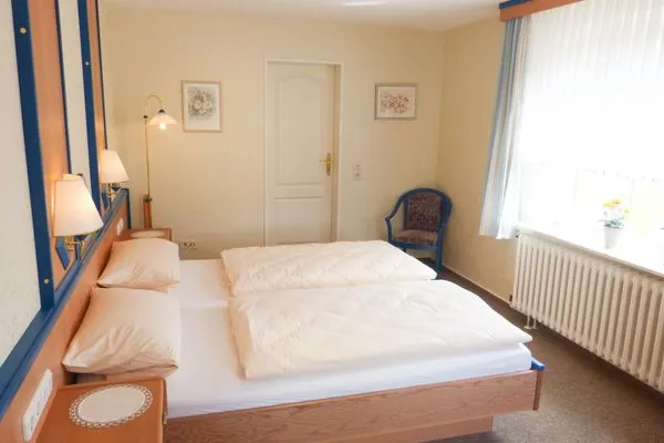 Doppelbettschlafzimmer  Bungalow *Ual Welhüs*