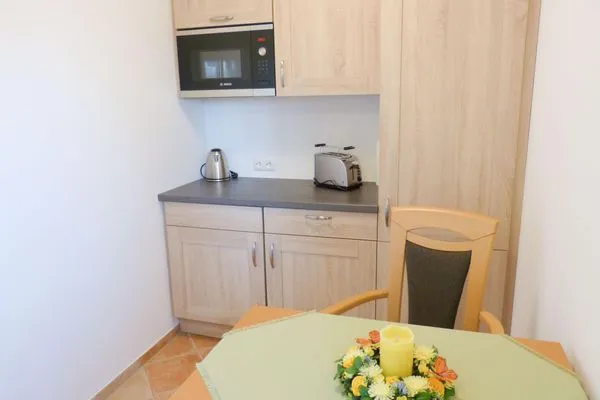 Essplatz in der Küche  Bungalow *Ual Welhüs*