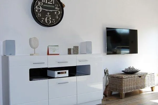 Wohnzimmer Haus Gorch Fock Ferienwohnung Meerwooge