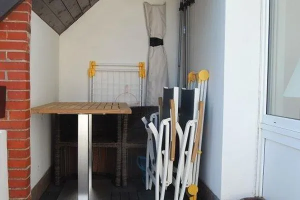 Balkon Haus Gorch Fock Ferienwohnung Meerwooge