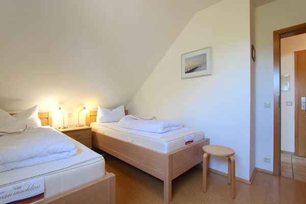  Meeresgruss Seestern (oben rechts) Kellenhusen - Schlafzimmer