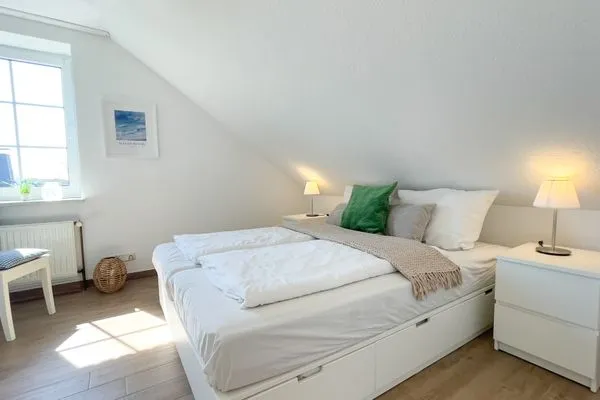 Haus Kirsten Duhnen FeWo 6 Duhnen - Schlafzimmer