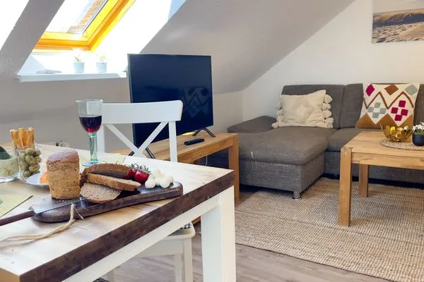 Haus Kirsten Duhnen FeWo 6 Duhnen - Wohnzimmer