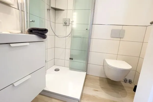 Haus Kirsten Duhnen FeWo 6 Duhnen - Badezimmer