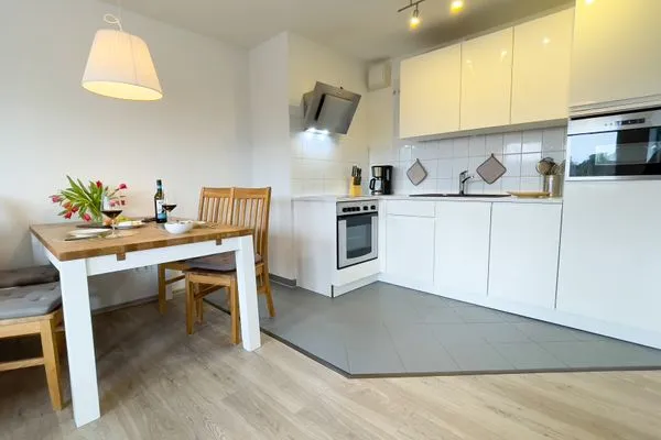Haus Nordseebrandung FeWo A4.2 Sahlenburg - Küche / Küchenzeile